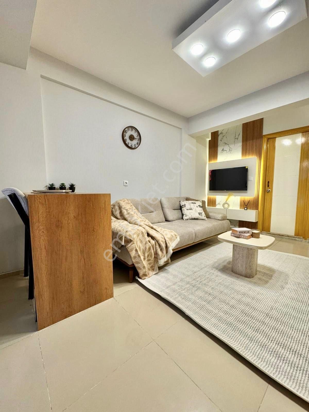 Arakat Asansörlü Sıfır Eşyalı Lüx Konseptli 1+1 Satılık Apart - Görsel 11