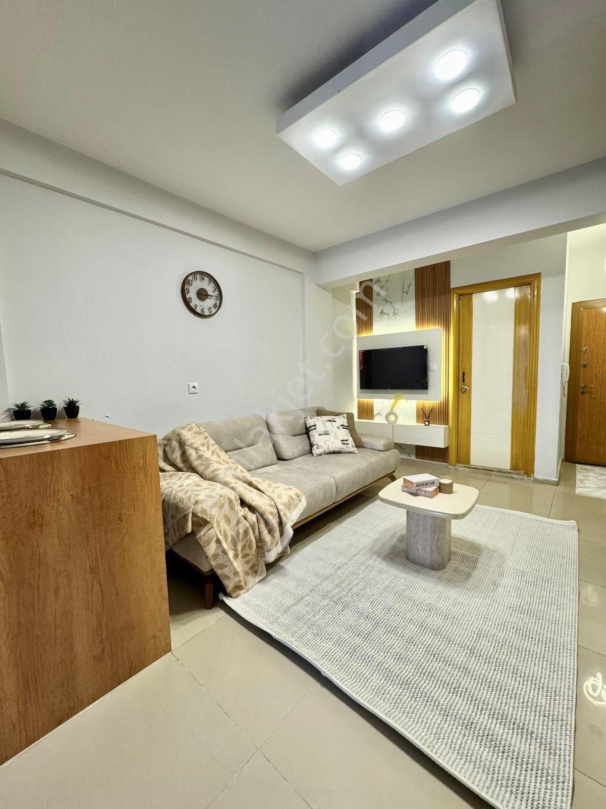 Arakat Asansörlü Sıfır Eşyalı Lüx Konseptli 1+1 Satılık Apart - Görsel 17