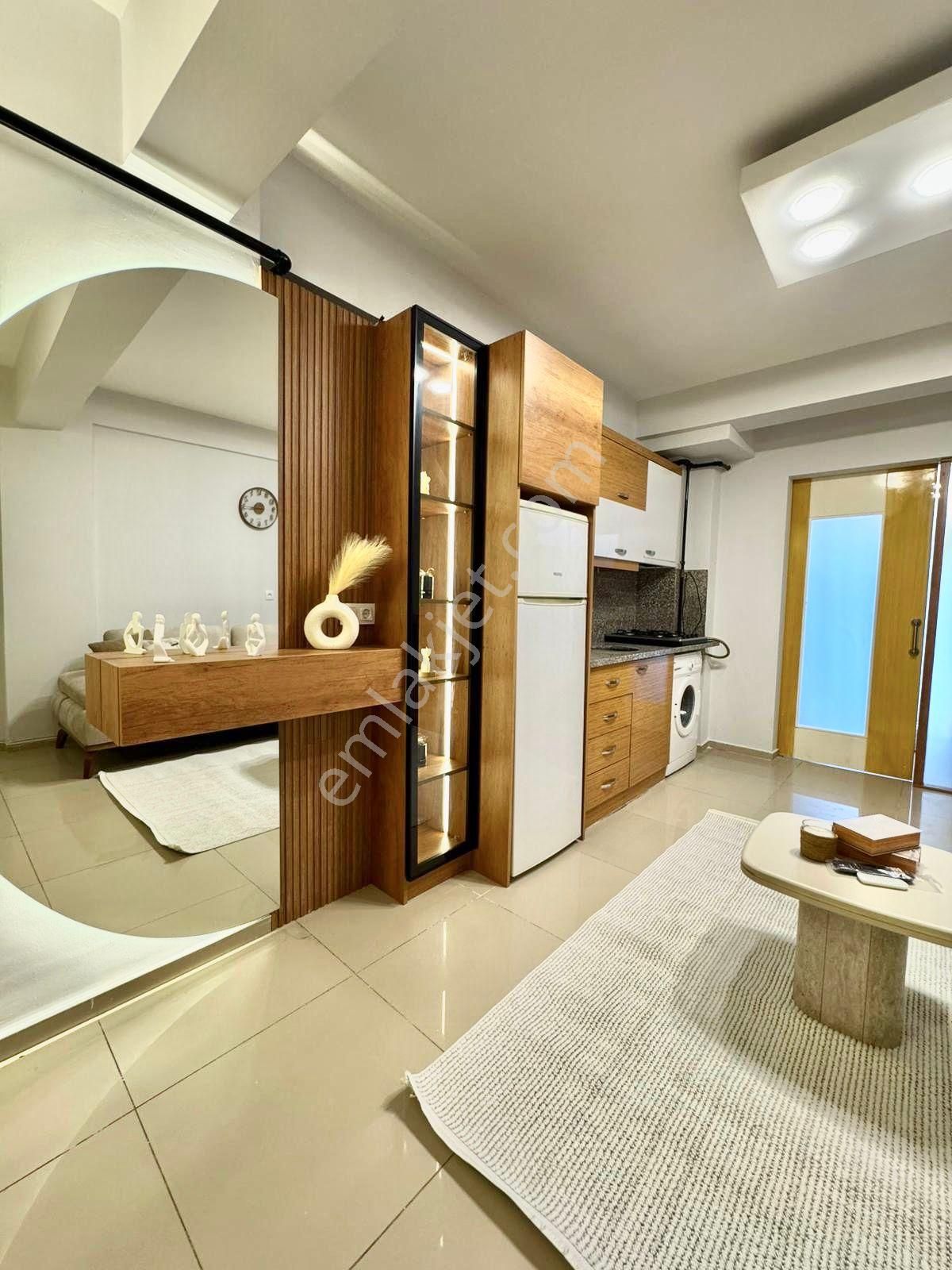 Arakat Asansörlü Sıfır Eşyalı Lüx Konseptli 1+1 Satılık Apart - Görsel 12