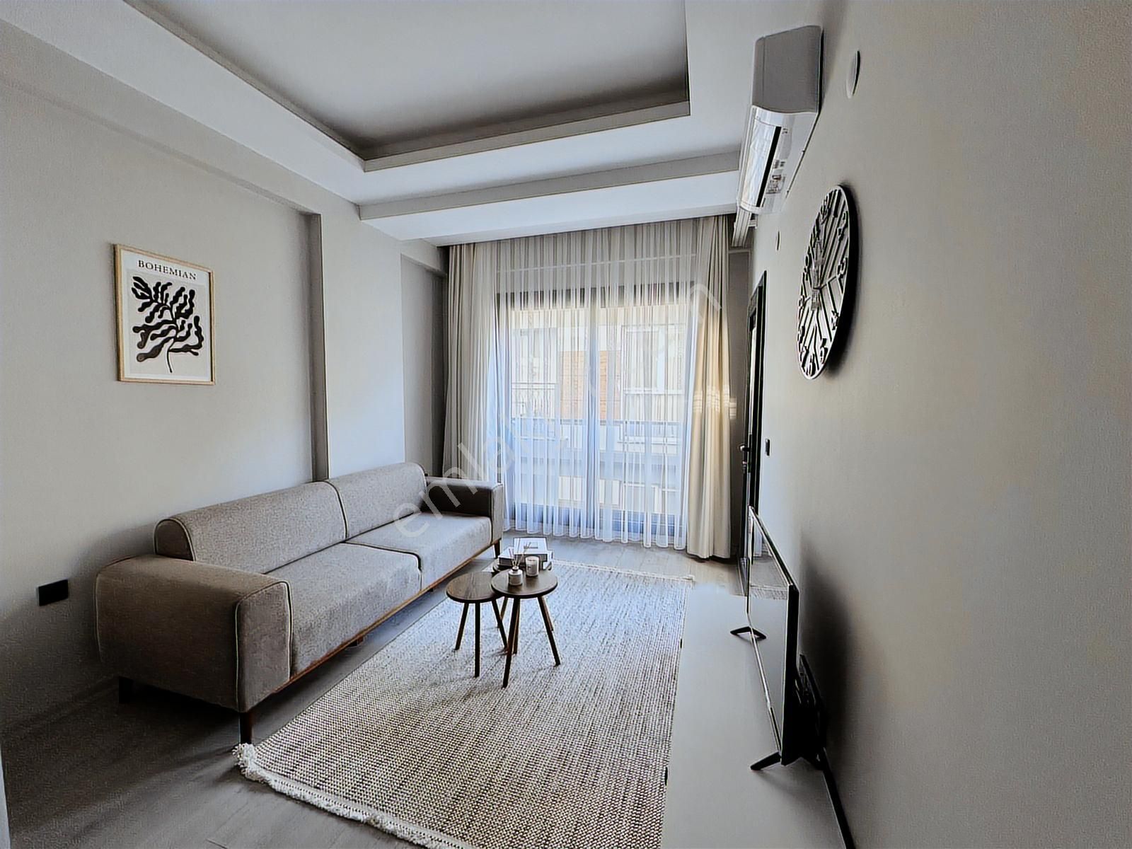 Tek Depozito Yerden Isıtma Ara Kat Sıfır Eşyalı 1+1 Daire - Görsel 3