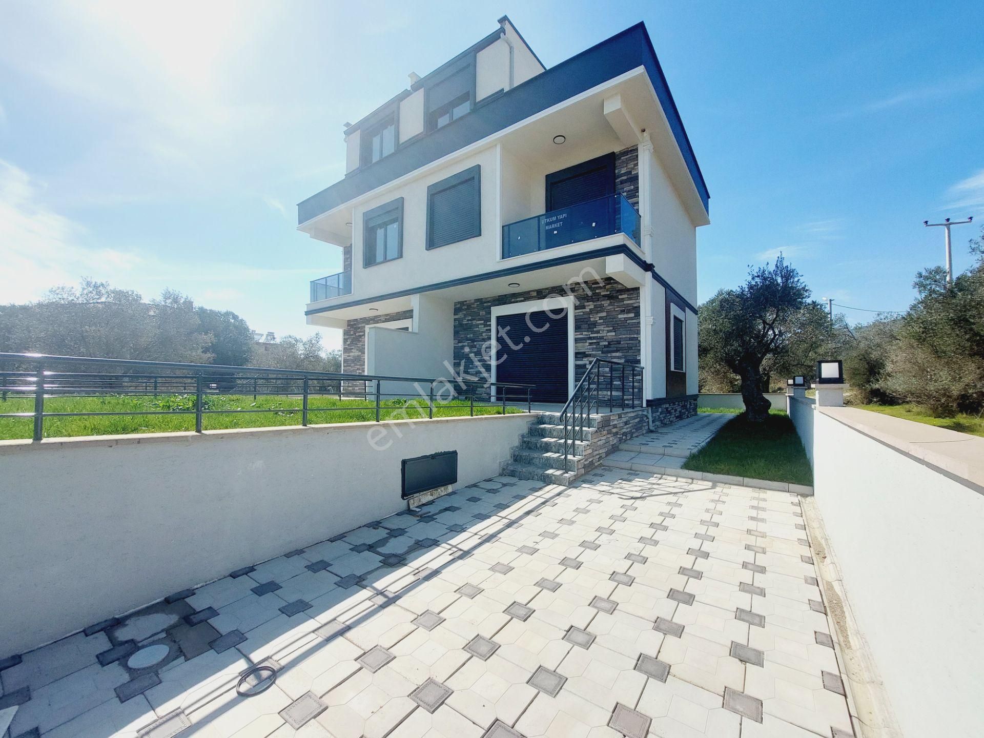 ♾️ Denizden Güre'de ♾️ 4+1 Ultra Lüks Satılık Tripleks Villa. - Görsel 4