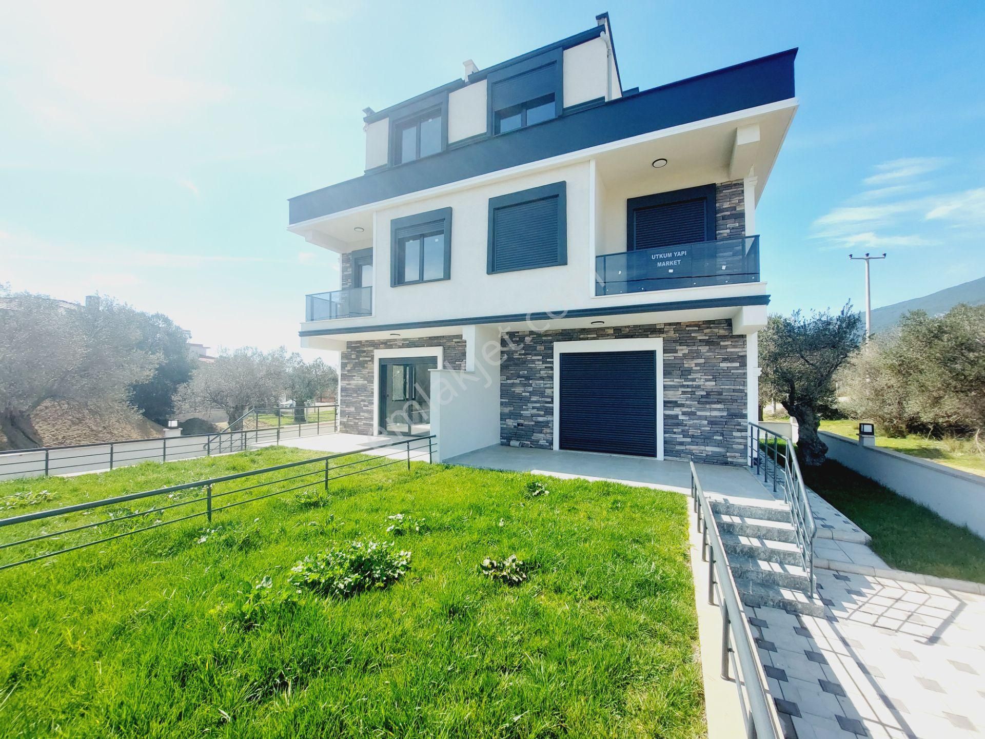 ♾️ Denizden Güre'de ♾️ 4+1 Ultra Lüks Satılık Tripleks Villa. - Görsel 3