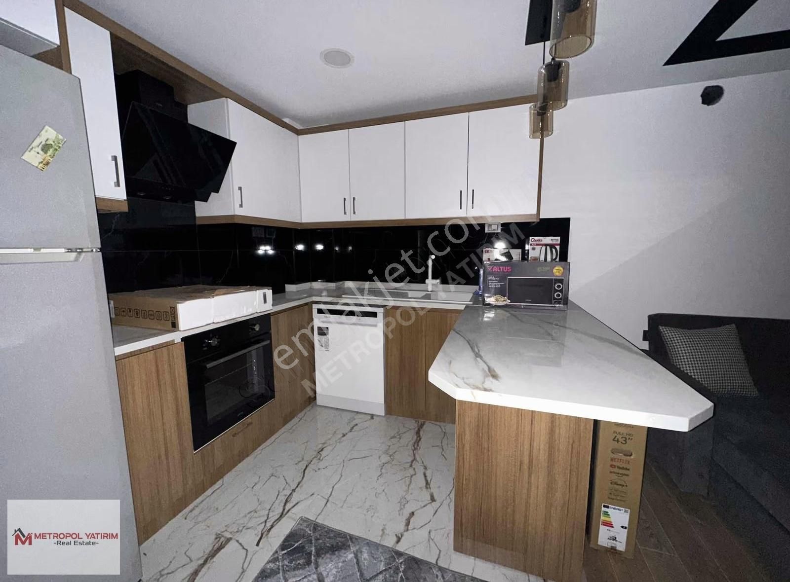 Lüks Konsept Sitede Kapalı Havuzlu Eşyalı 1+1 - Görsel 11