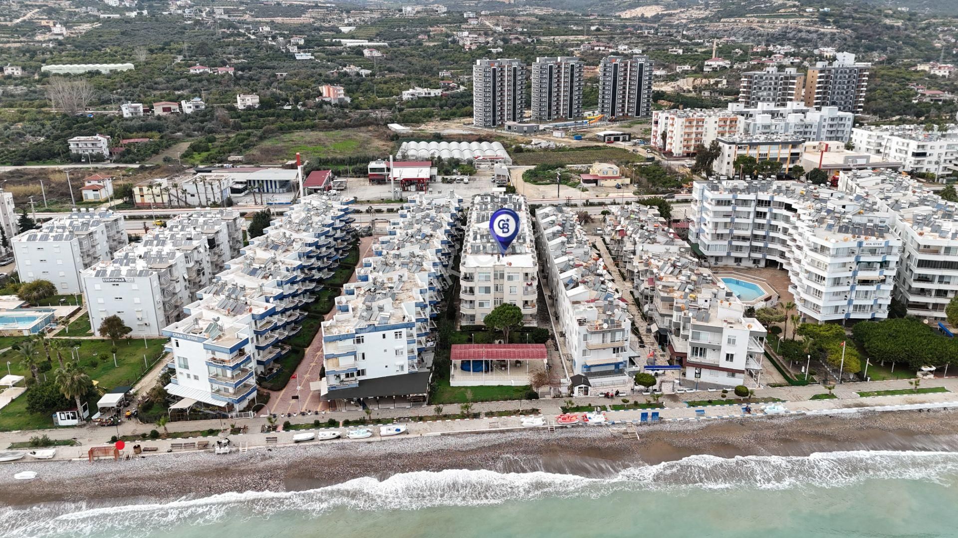 Mersin Limonlu'da Denize Sıfır Kiralık Eşyalı 1+1 Daire