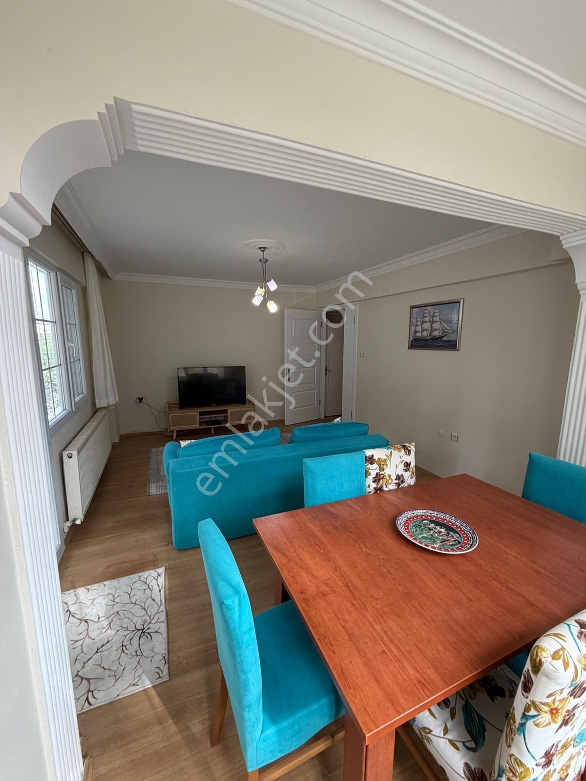 2+1 Jeotermal Eşyalı Kiralık Daire Ekonomi Üni. Yürüyüş Mesafesi - Görsel 4