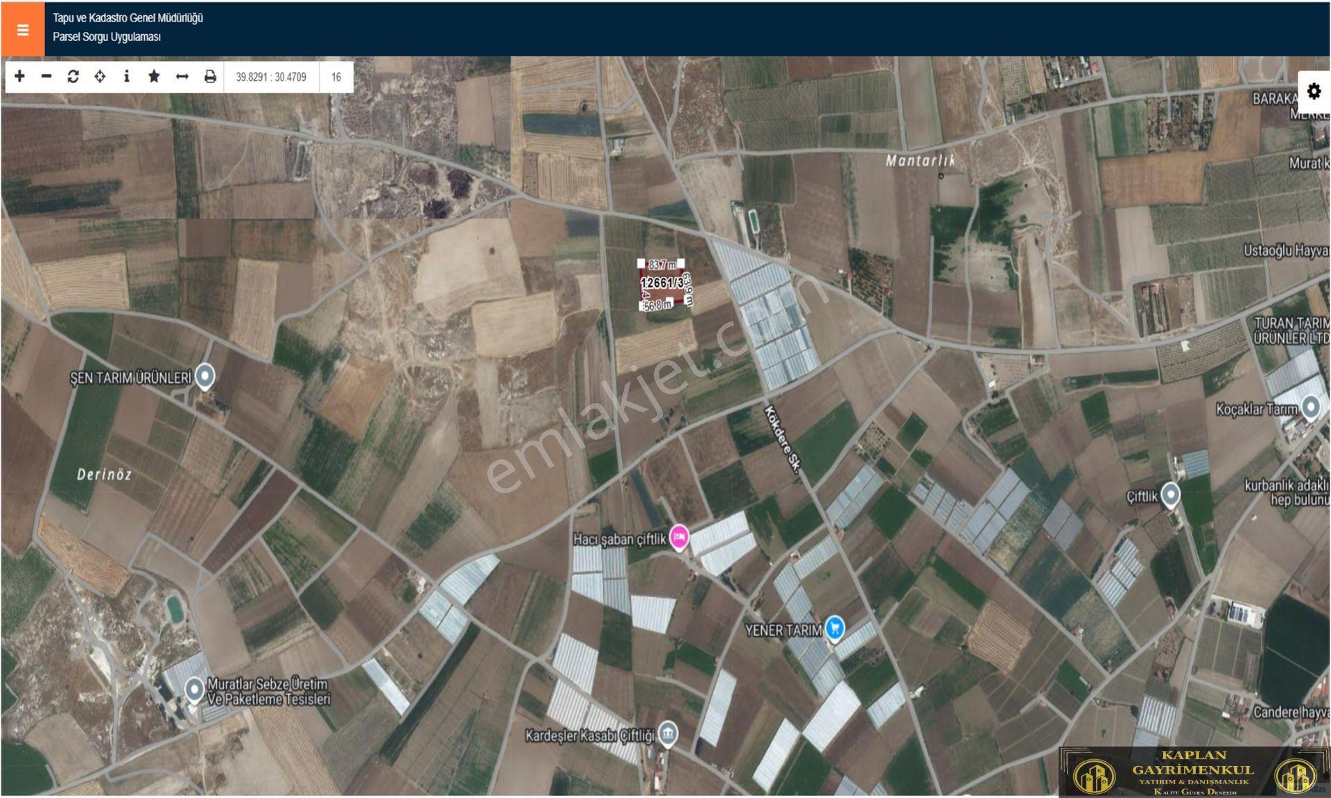 Kaplan Gayrimenkul’den Sakintepe Mahallesinde 6100 M² Satılık Tarla - Görsel 3