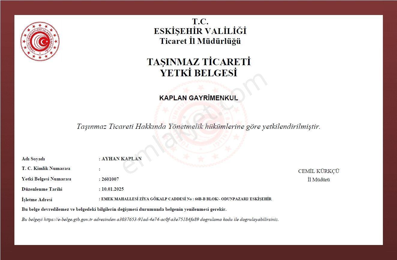 Kaplan Gayrimenkul’den Sakintepe Mahallesinde 6100 M² Satılık Tarla - Görsel 9