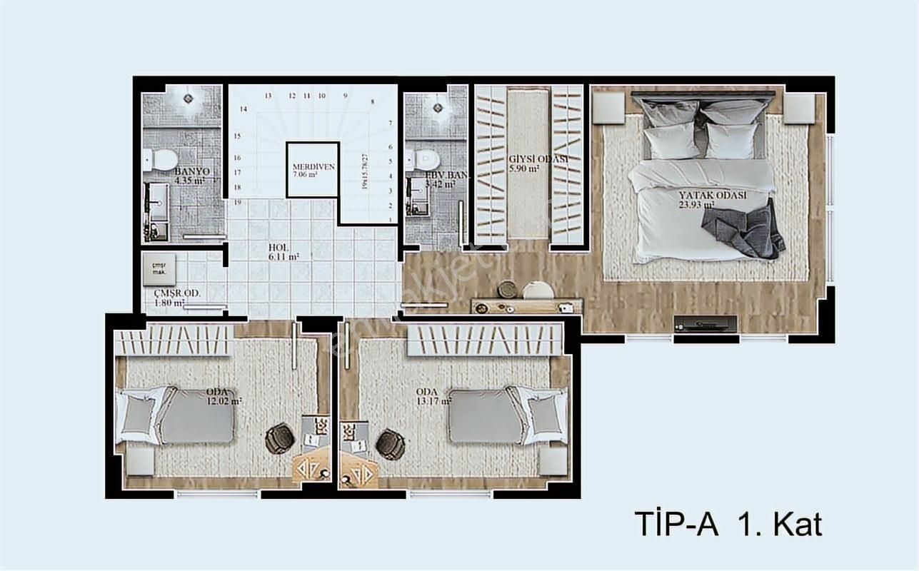 Serdivan'da 4+1 Tam Müstakil Villalar - Görsel 22
