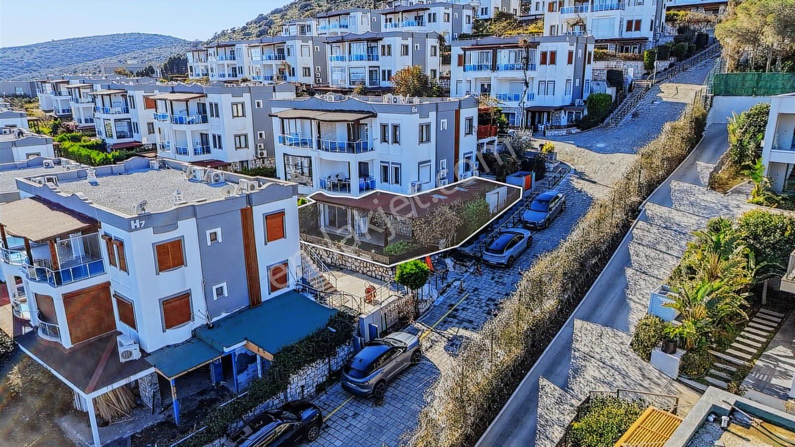 Bodrum Aura Residence Plajlı Manzaralı Bahçeli Satılık 3+1 Daire - Görsel 23