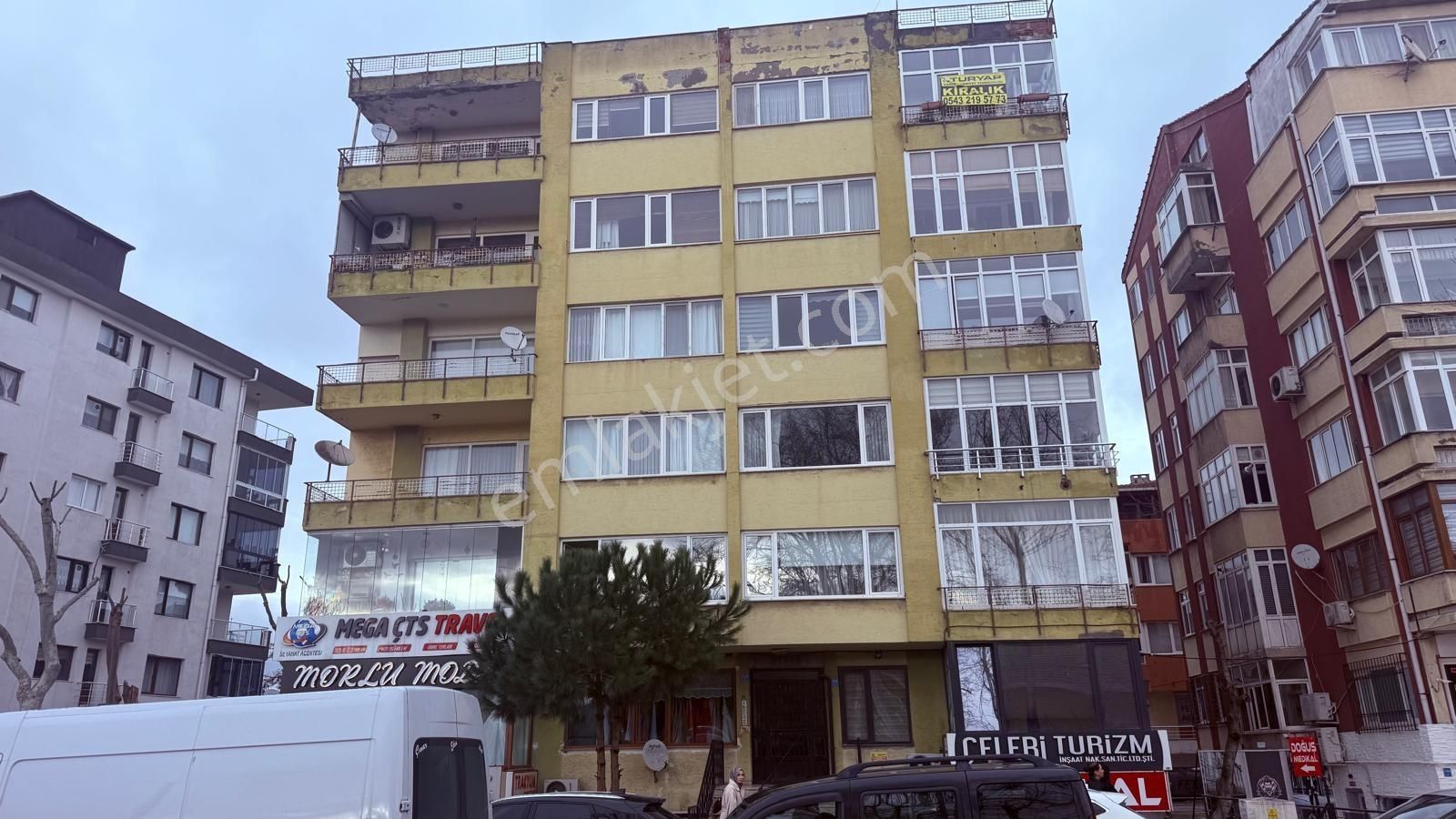 Kazımiye Mah. İşlek Lokasyonda Teraslı Kiralık Dubleks Daire