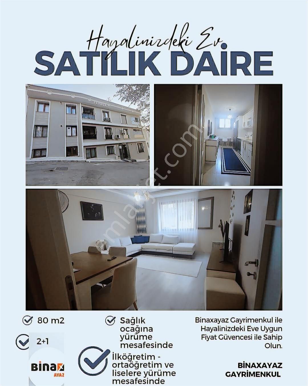 Buca/inönü Mahallesi 2+1 Satılık Daire