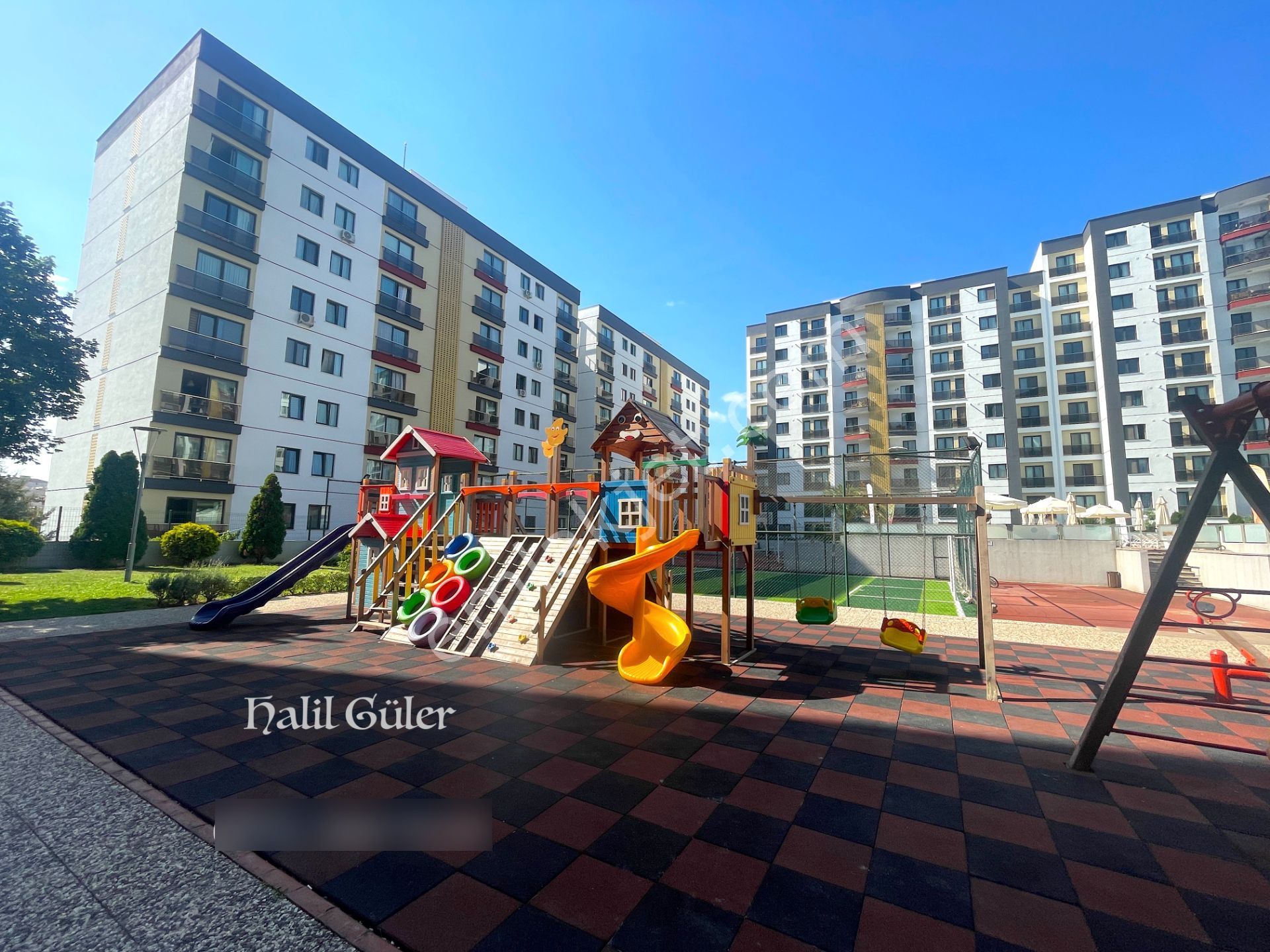 Dorelife Sitesi Eşyalı Kiralık 1+1 Daire 1.kat Arka Halil Güler - Görsel 35