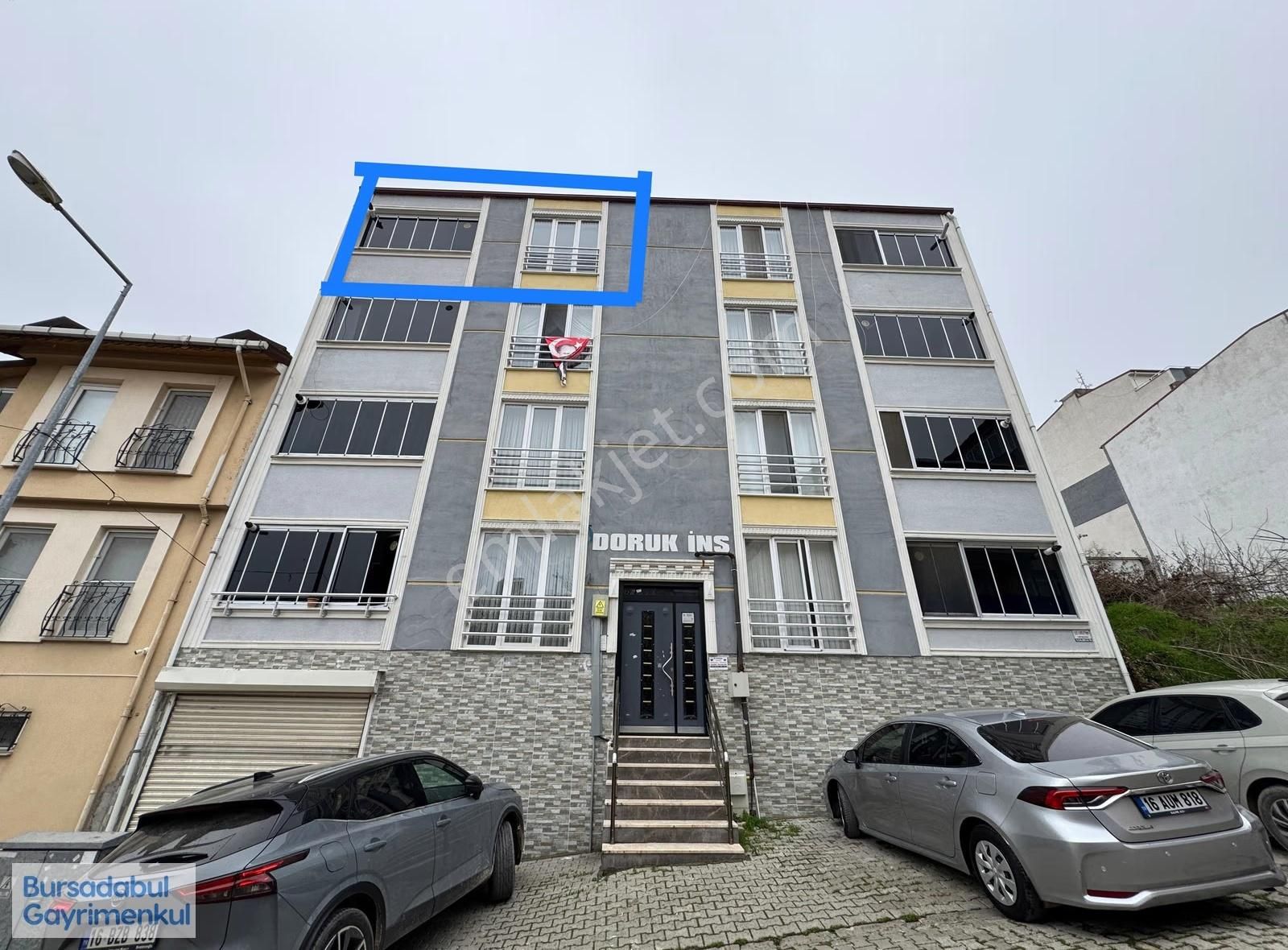 Bursadabul'dan Selimiye Mah. 2+1 Daire