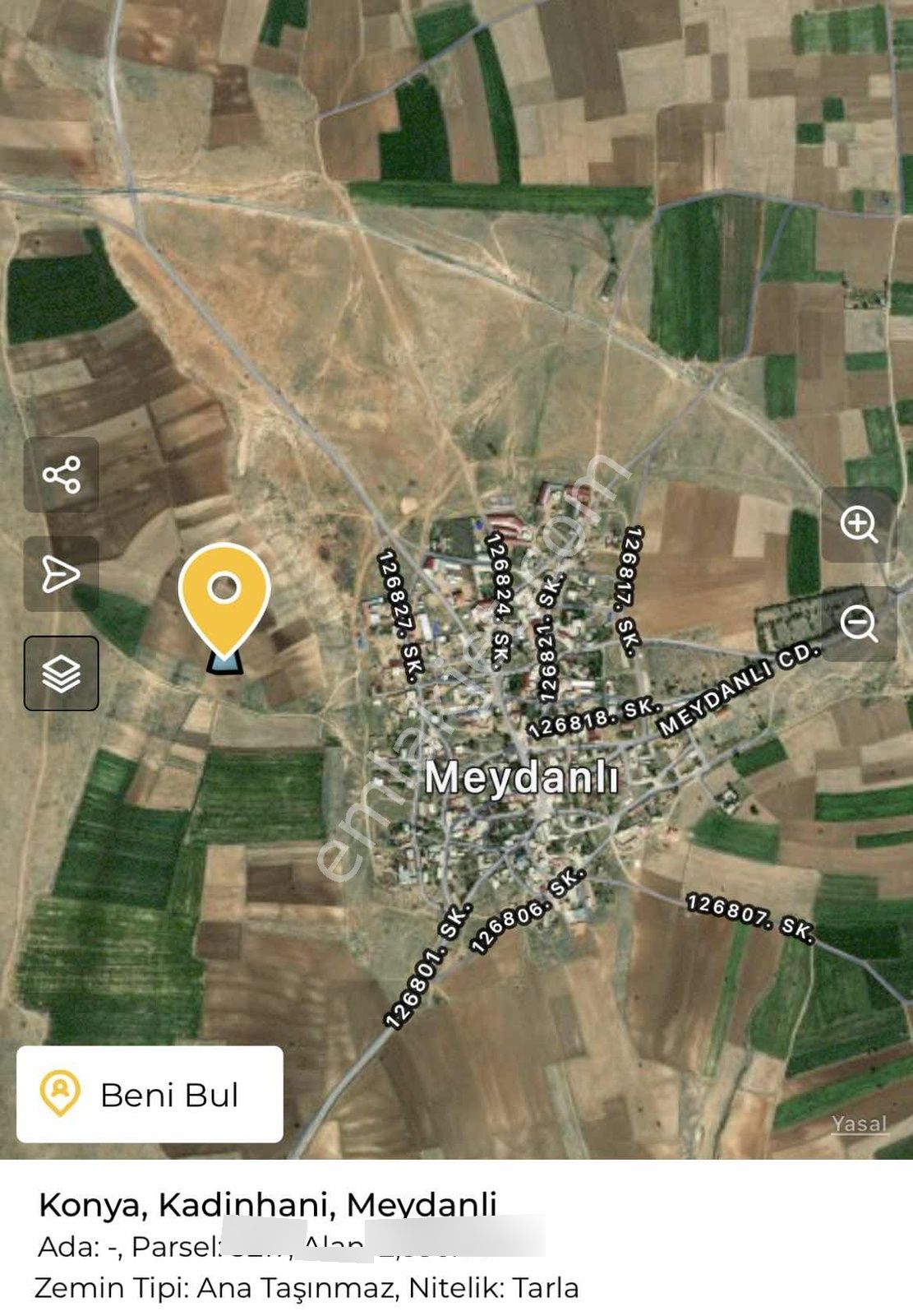 **konya Kadınhanı Meydanlı Mahallesi**