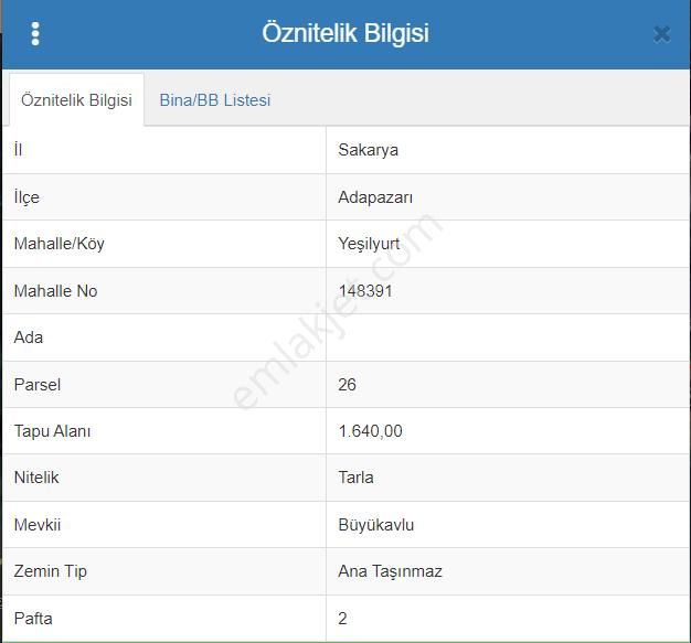 Sakarya Adapazarı Yeşilyurt Ta Satılık 2 Adet Tarla (parsel 26 Ve 27) - Görsel 15