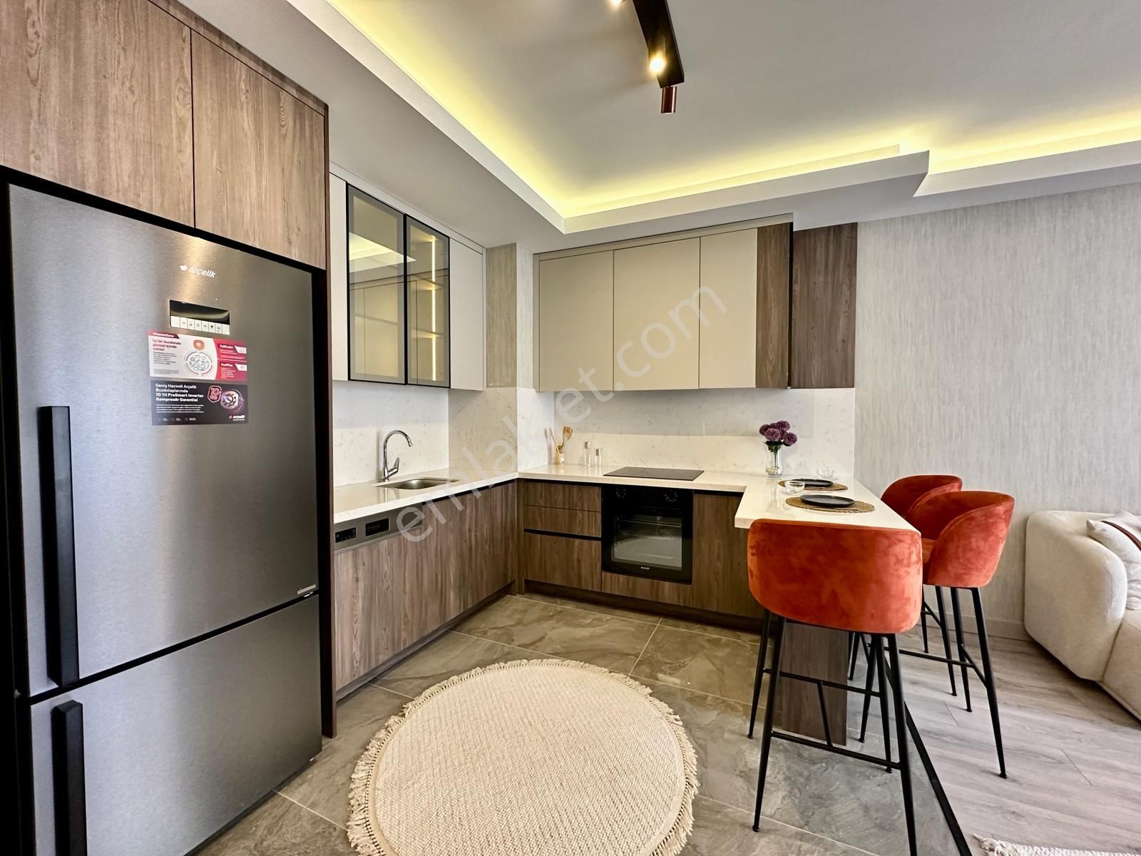 Kalecik Emlak'tan Lüx Site'de Y.ısıtma, Asansörlü 4.kat 2+1