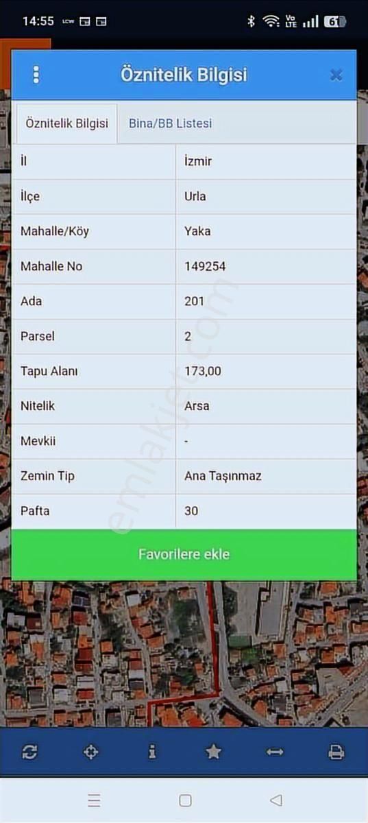 Brt Gayrimenkul Den Urla Yaka Mahallesi Satılık Arsa - Görsel 3