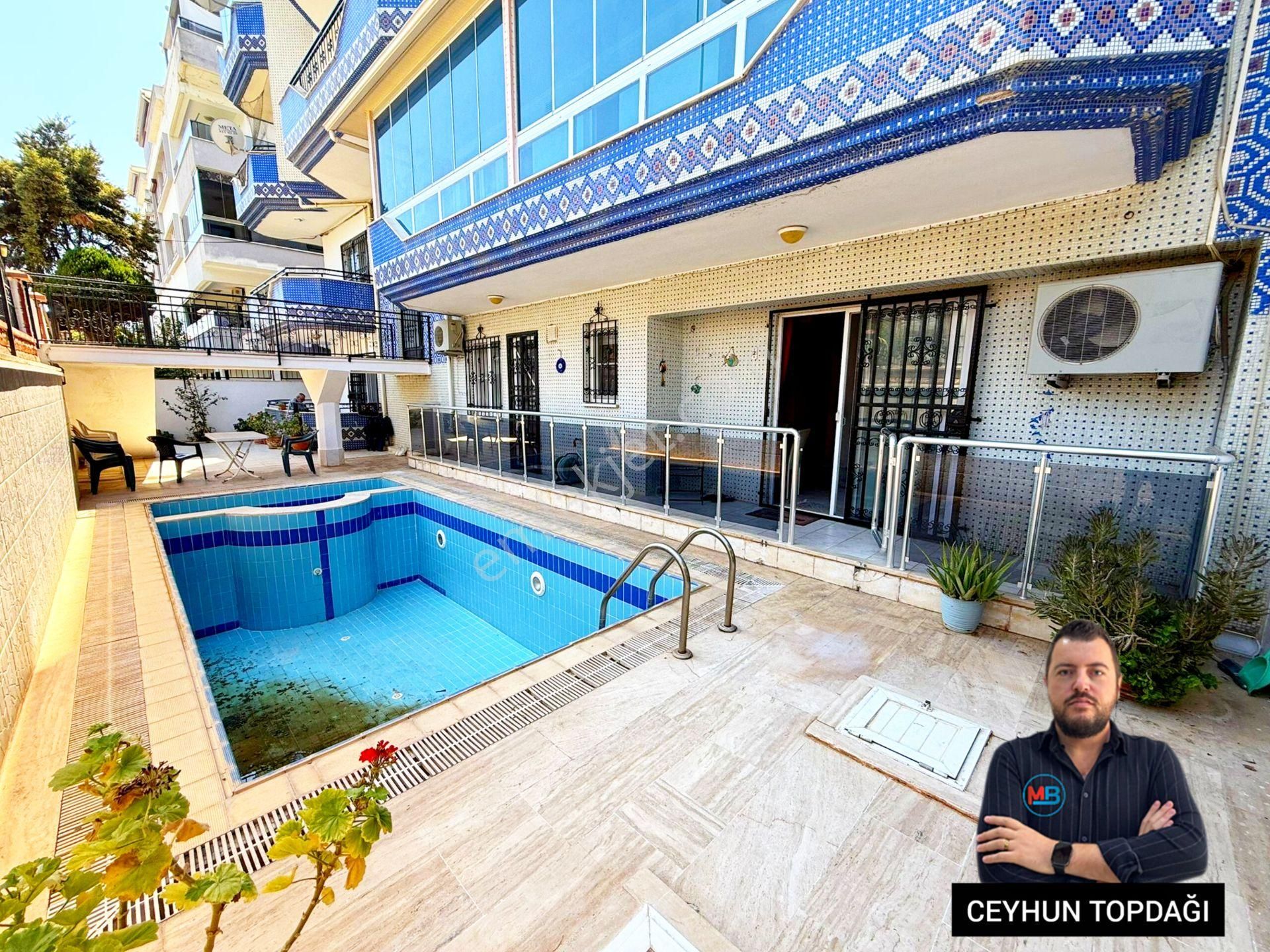 Didim'de Satılık 2+1 Denize 100 Metre Yakınlıkta Eşyalı Ön Cephe Havuzlu Geniş Daire !