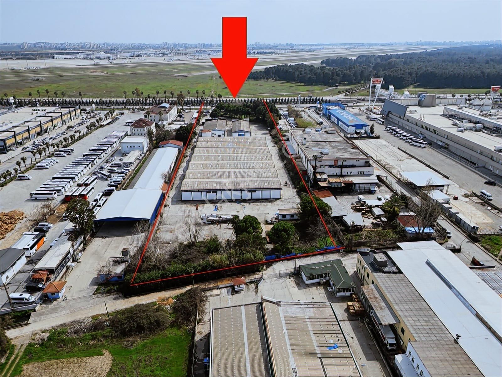 Çağrı Emlak'tan Havaalanı Karşısı, Serik Caddesinde 6.500m² Depo - Görsel 17