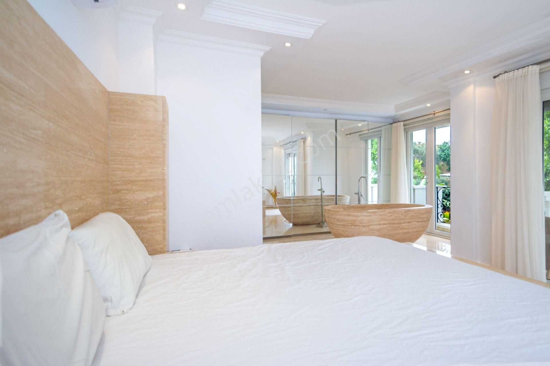 Alanya Cikcilli’de Deniz, Kale Ve Dağ Manzaralı Eşyalı 2+1 Villa - Görsel 32