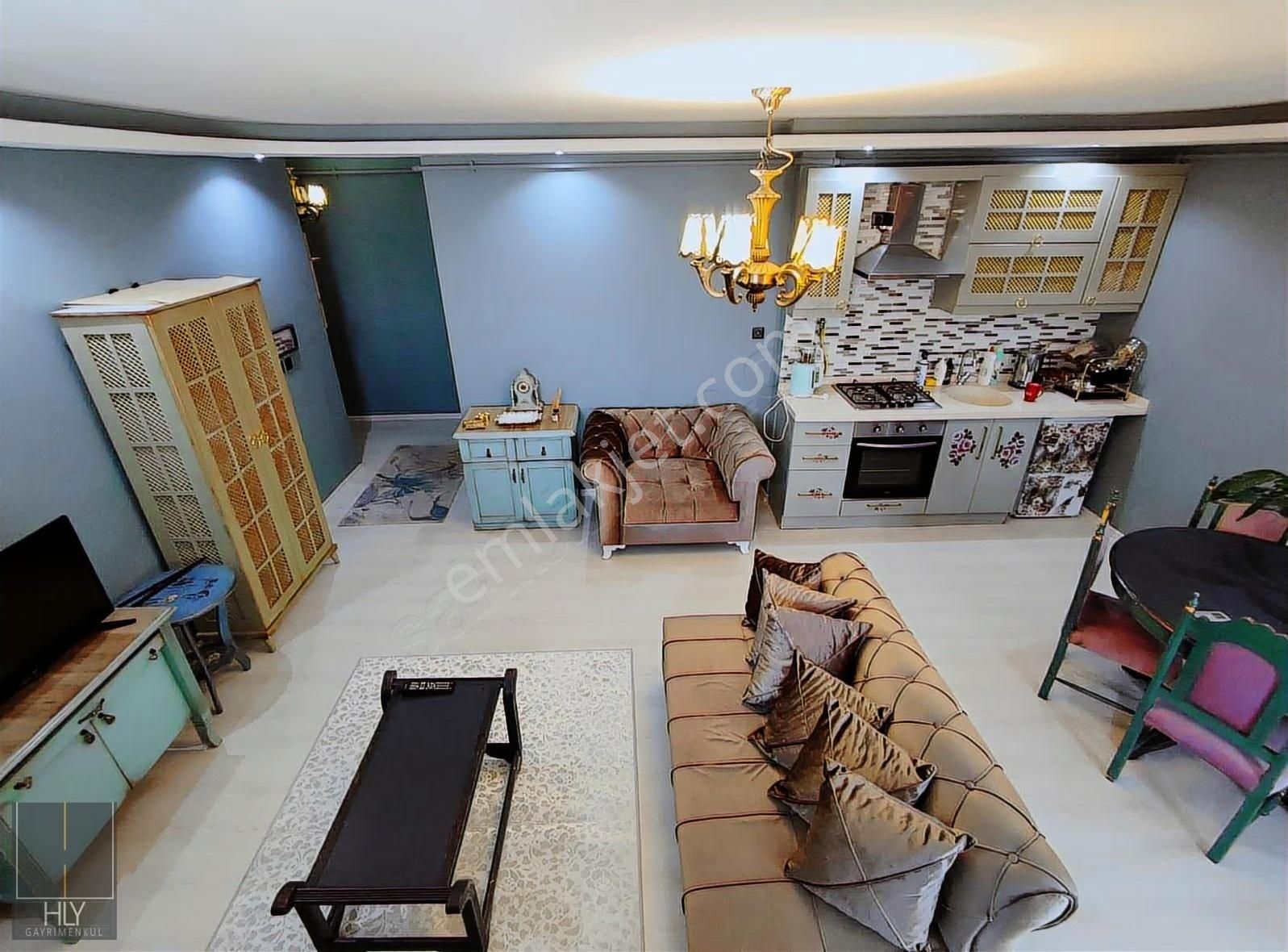 Hly Gayrimenkulden Plevne Mah. De 1+1 Eşyalı Kiralık Dubleks - Görsel 7