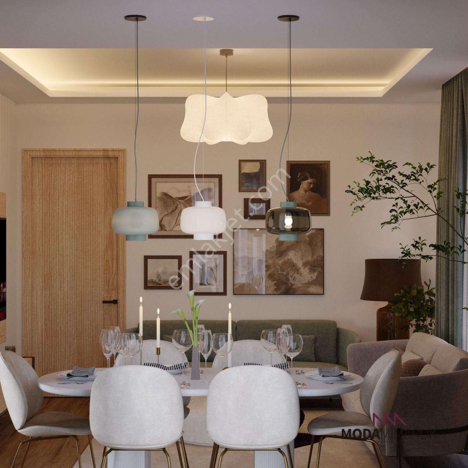 İzmir Torbalı Muratbey’de Modern Mimariye Sahip Sıfır Satılık Daire - Görsel 8