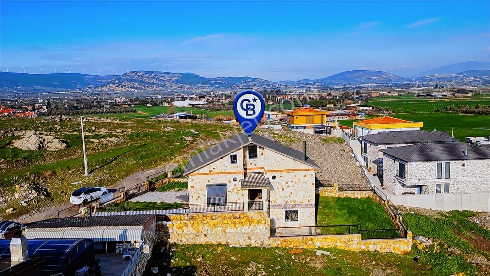 Foça Bağarası Villalar Bölgesinde Satılık Müstakil 5+2 Taş Villa - Görsel 34