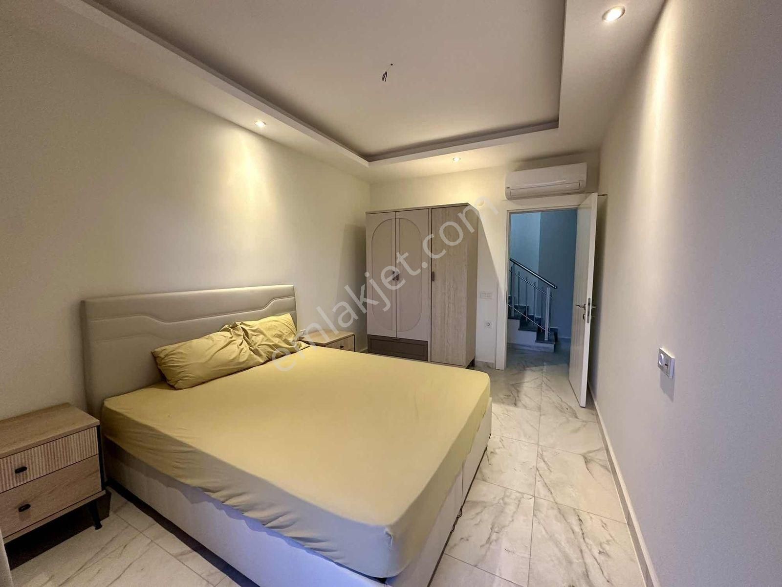 Kestel Calypso'da Deniz Manzaralı 2+1 Eşyalı Dublex Daire - Görsel 15