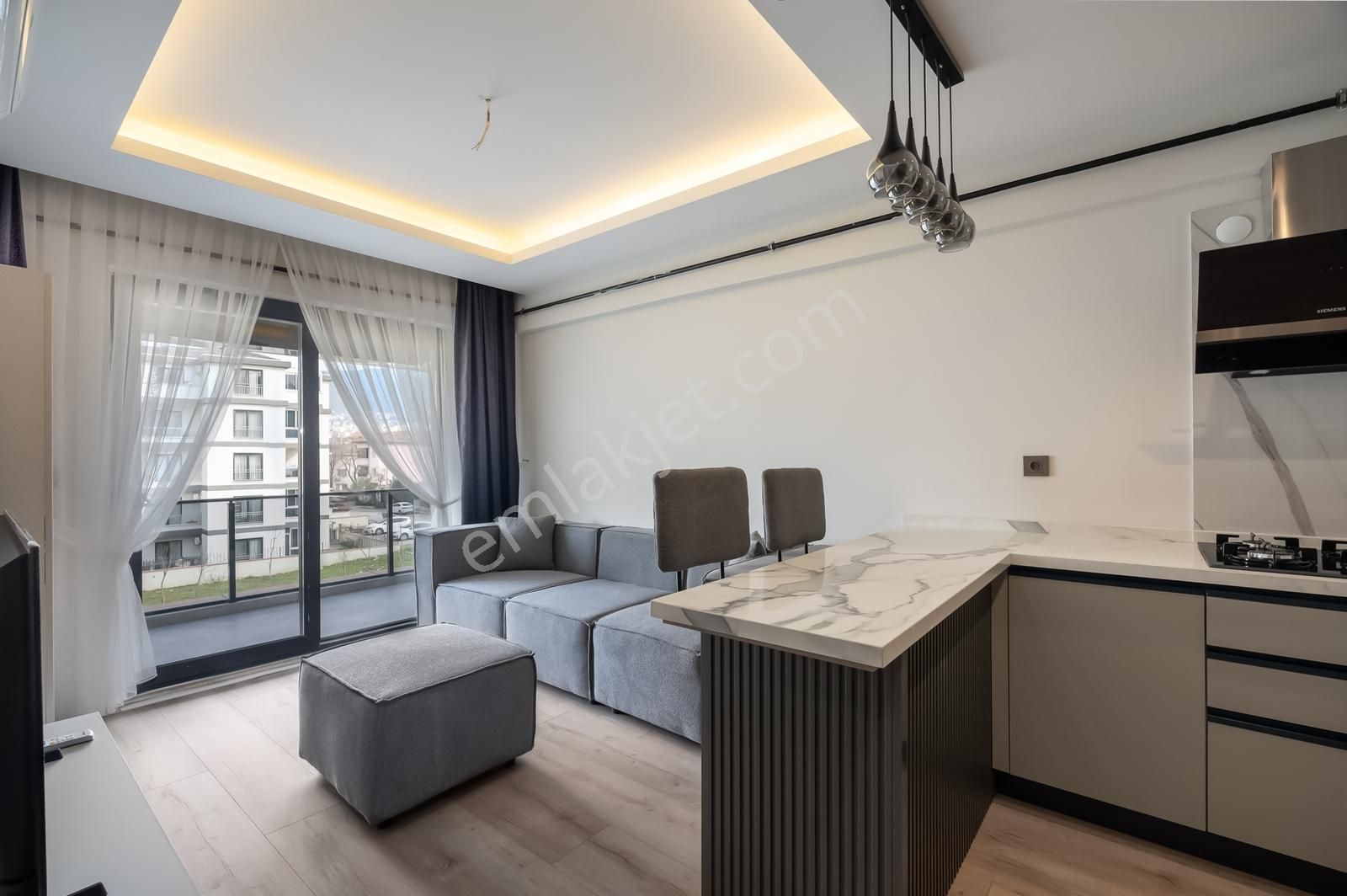 Cb Level'dan Prestijin Adresi Odunlukta Satılık 1+1 Eşyalı Daire - Görsel 22