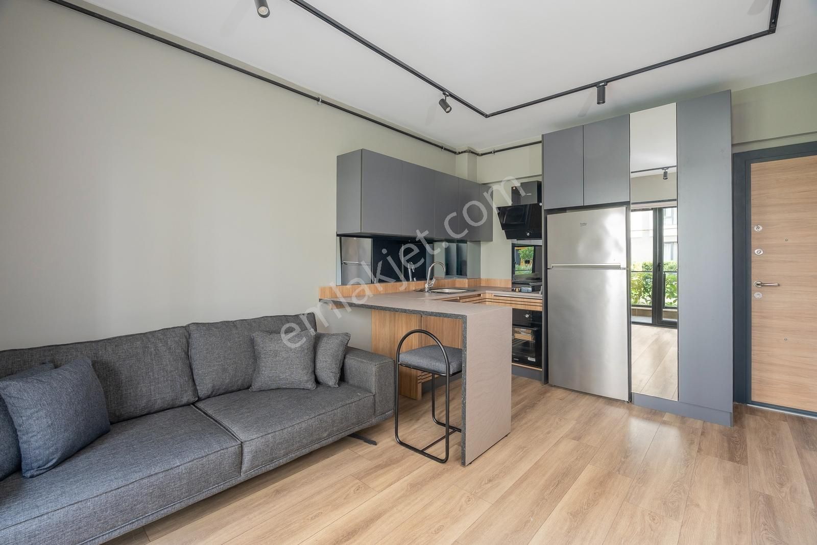 Cb Level'dan Brev 2 Projesi | Eşyalı Bahçe Katı 1+1 Geniş Daire - Görsel 3