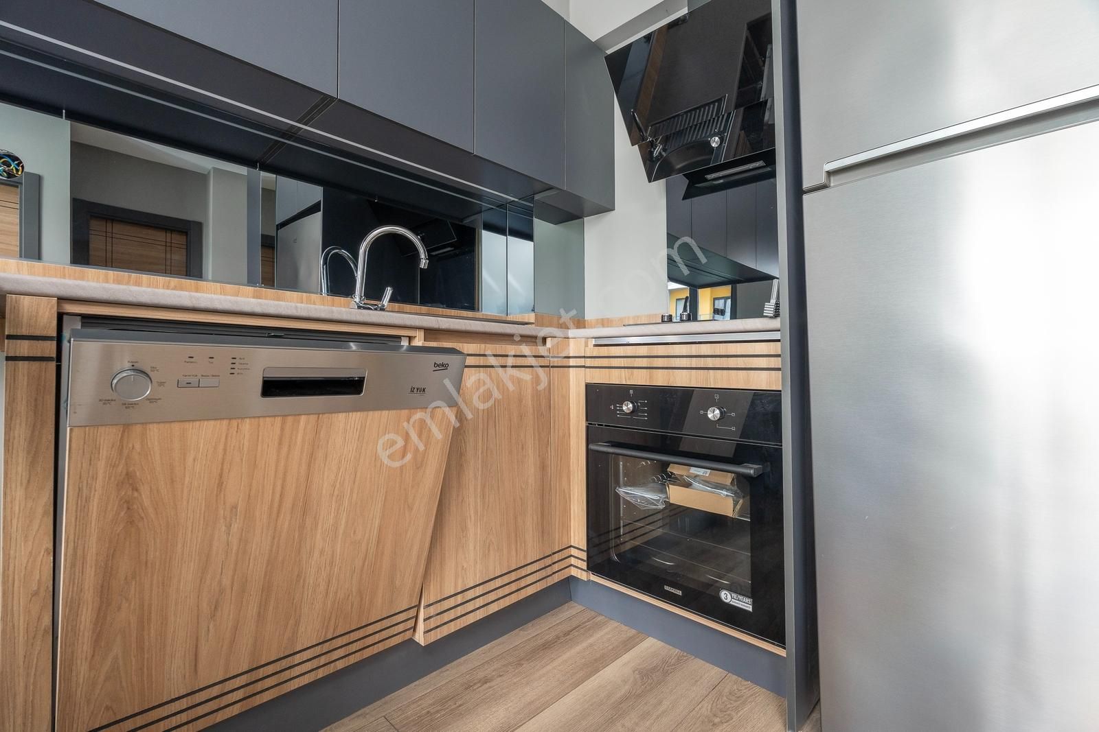 Cb Level'dan Brev 2 Projesi | Eşyalı Bahçe Katı 1+1 Geniş Daire - Görsel 14