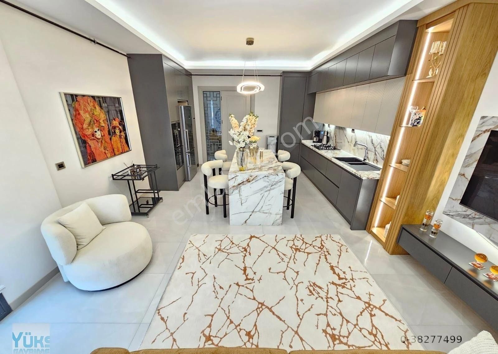Denizli Yenişafak Ta 4+1 Kapalı Havuzlu Site İçi Akıllı Ev Sistemli Ultra Lüks Satılık Daireler - Görsel 3