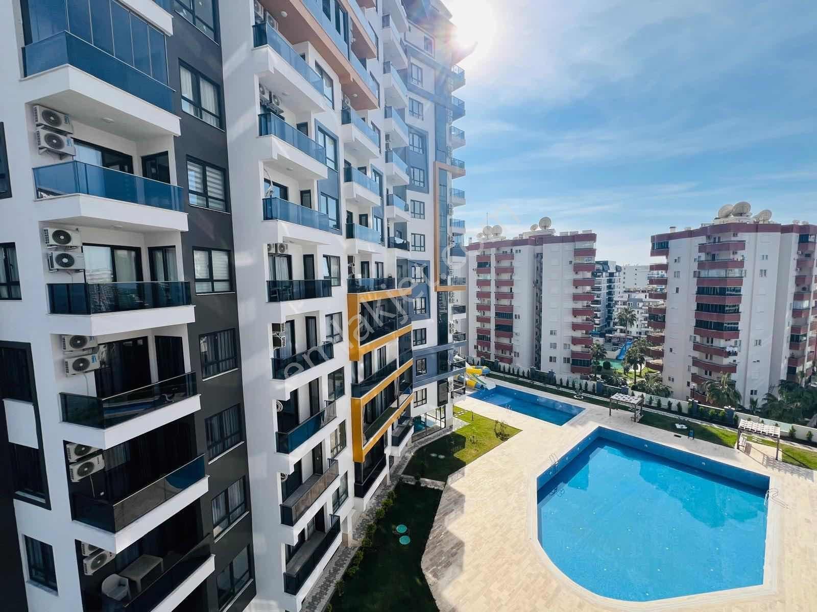 Alanya Mahmutlarda Sahile 600 Mt Ful Eşyalı Kiralık 1+1 Daire - Görsel 14