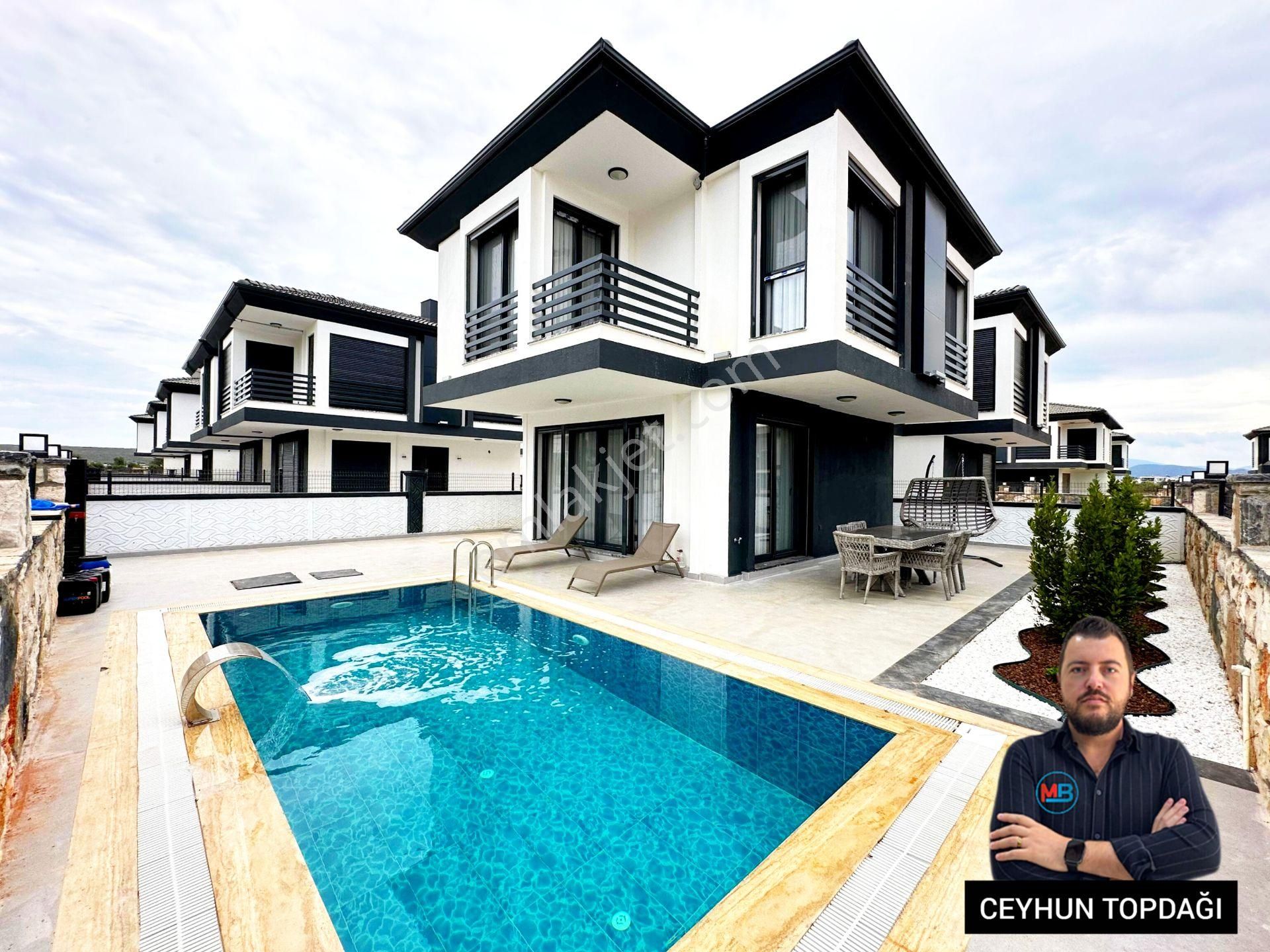 Didim'de Satılık 3+1 Sıfır Denize Yakın Havuzlu Müstakil Bahçeli Ön Cephe Tam Müstakil Villa ! - Görsel 2