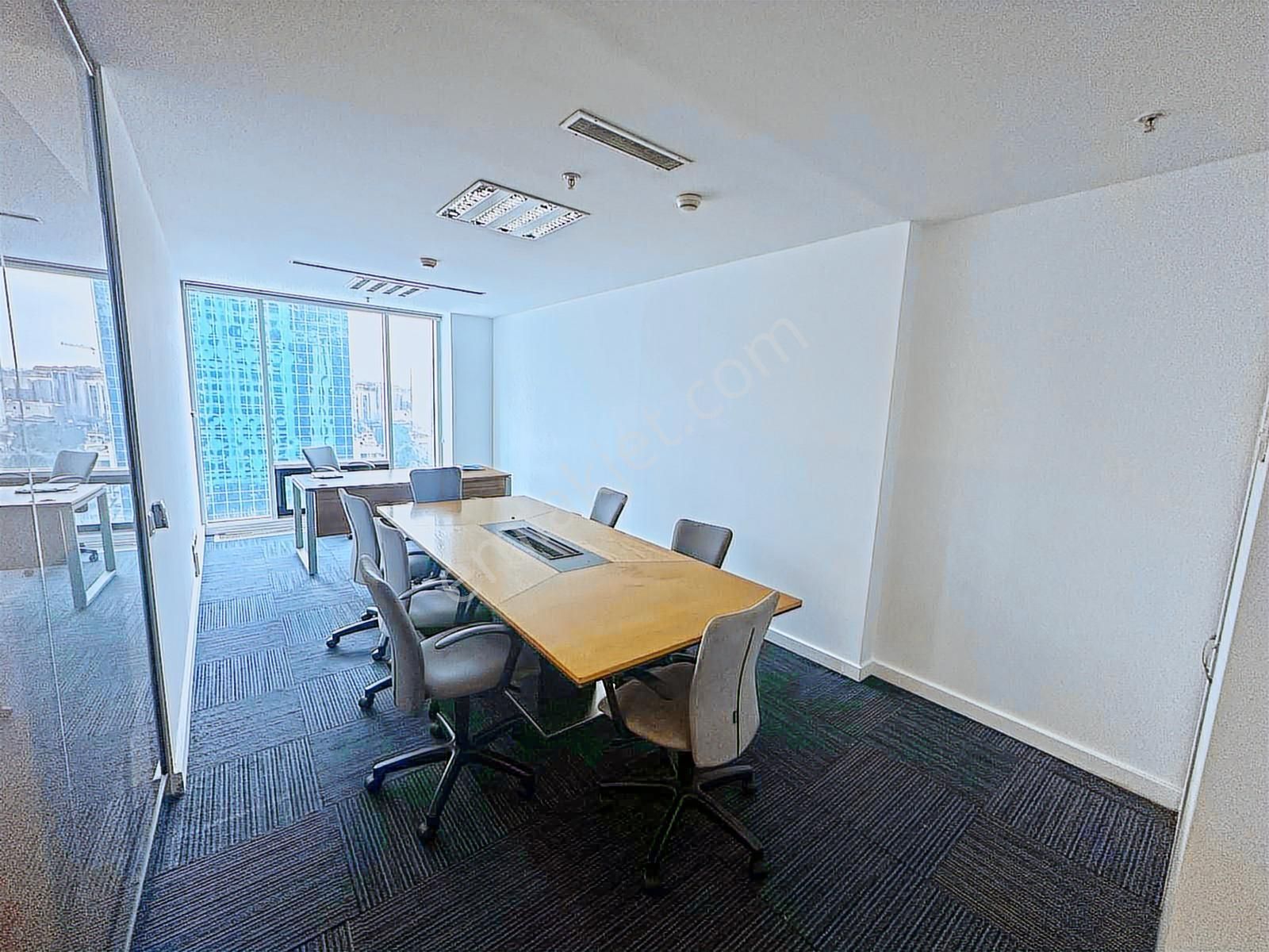Remax'tan Maslak Sun Plaza'da Hazır Eşyalı 200 M2 Kiralık Ofis - Görsel 20