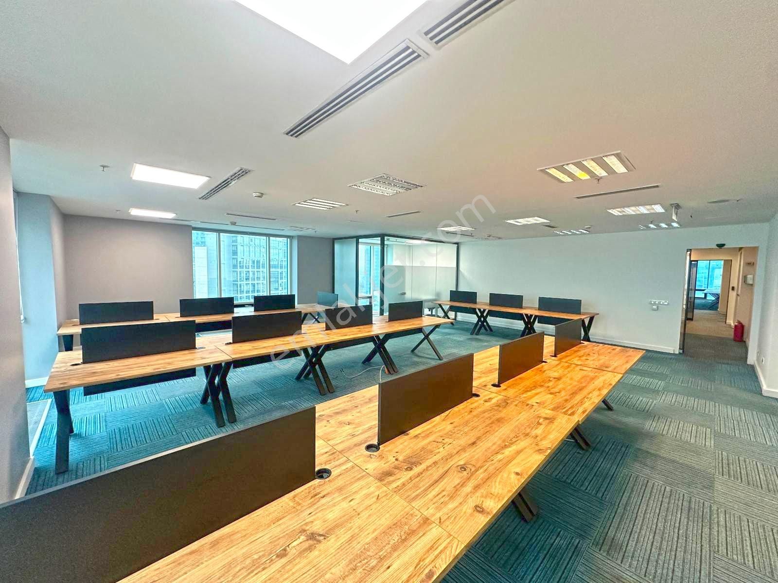 Remax'tan Maslak Sun Plaza'da Hazır Eşyalı 200 M2 Kiralık Ofis - Görsel 16