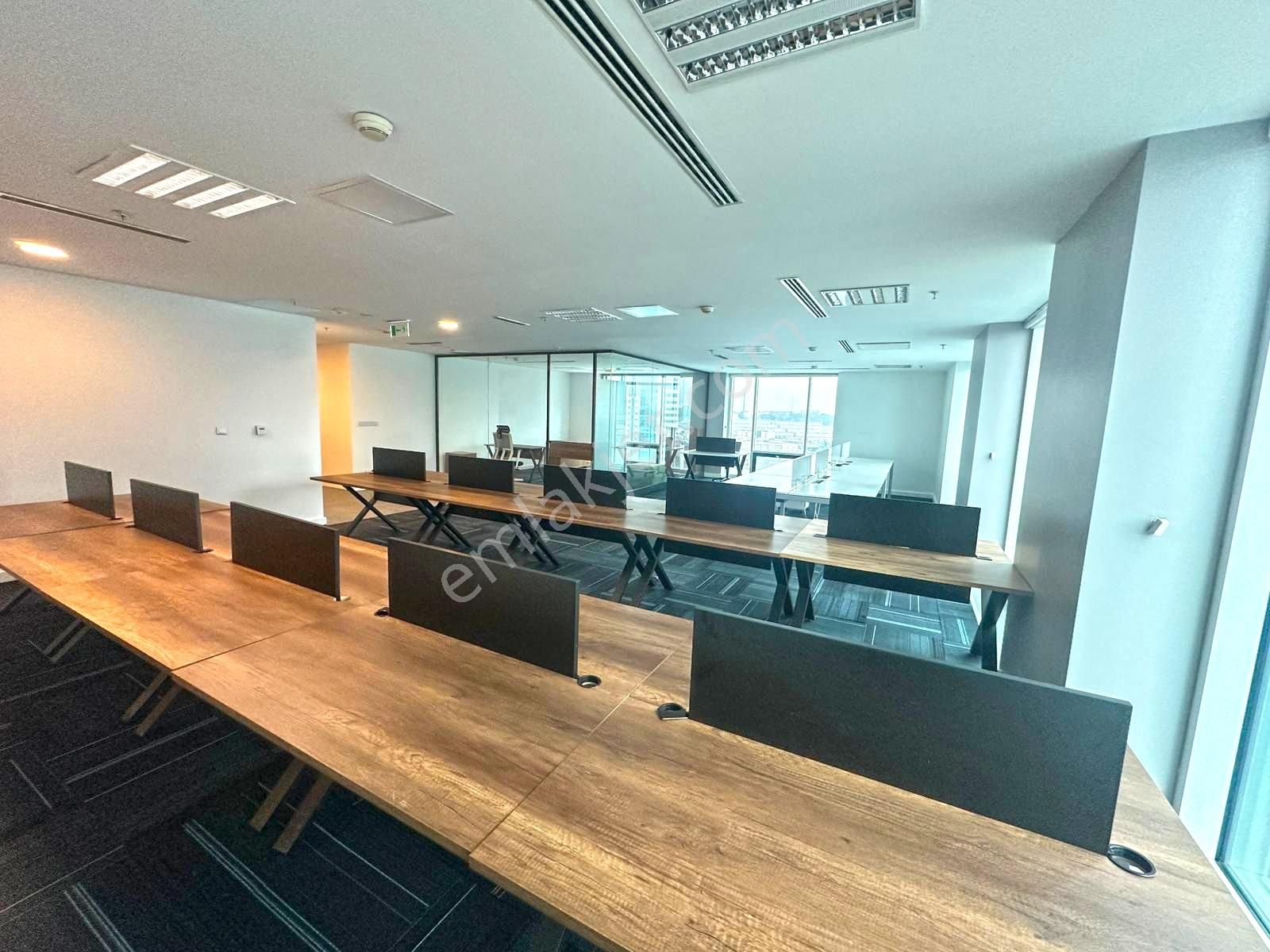 Remax'tan Maslak Sun Plaza'da Hazır Eşyalı 200 M2 Kiralık Ofis - Görsel 18