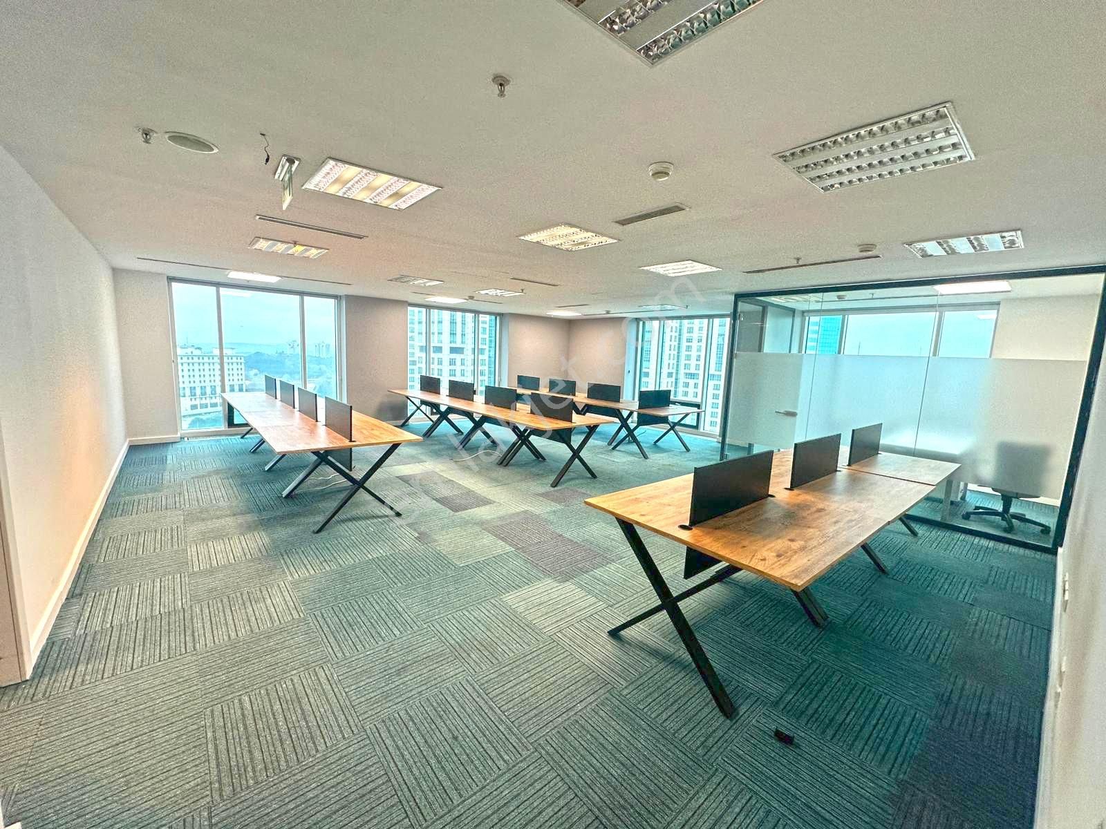 Remax'tan Maslak Sun Plaza'da Hazır Eşyalı 200 M2 Kiralık Ofis - Görsel 9