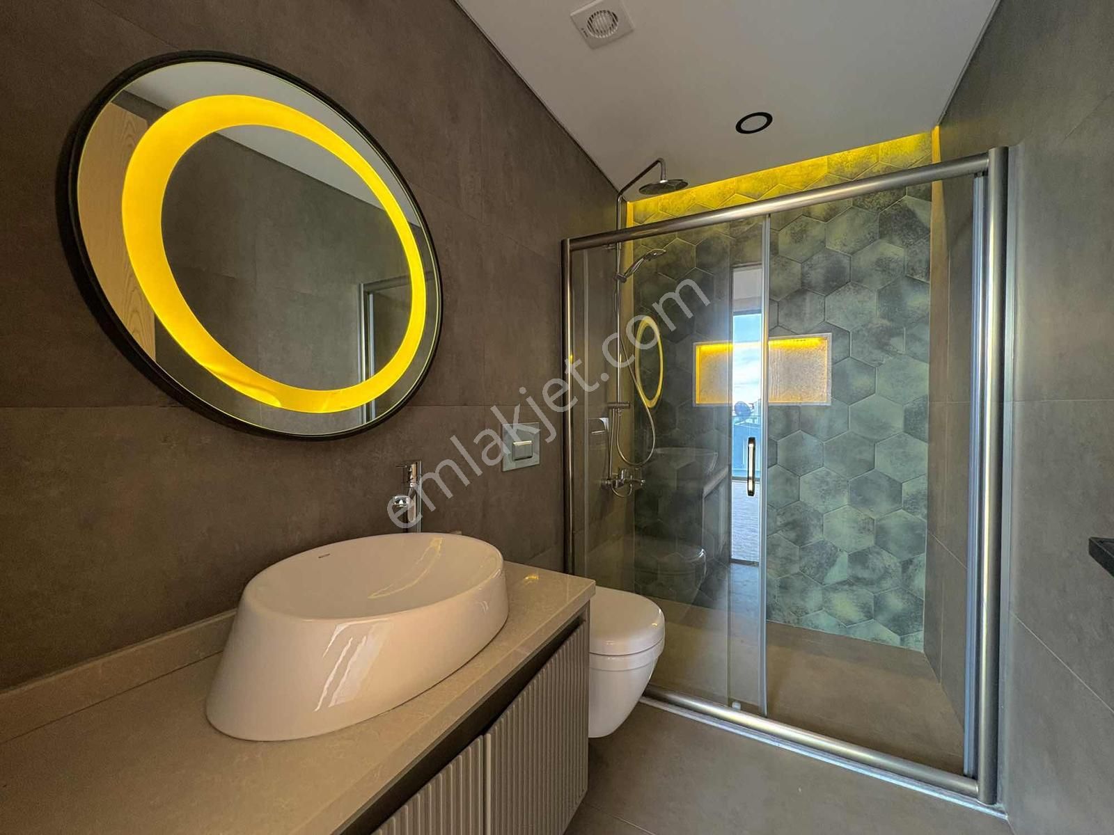 Onur Yıldırımdan Gürede 4+1 Havuzlu Saunalı Satılık Lüx Villa - Görsel 18