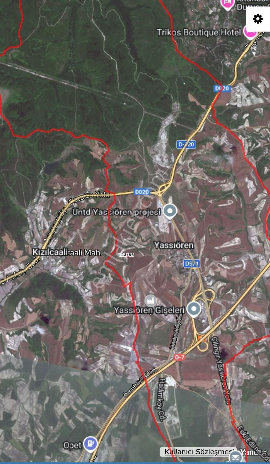 Remax Ahmet'ten Satılık 1.362 M2 Tarla Arnavutköy/yassıören Mh. - Görsel 20