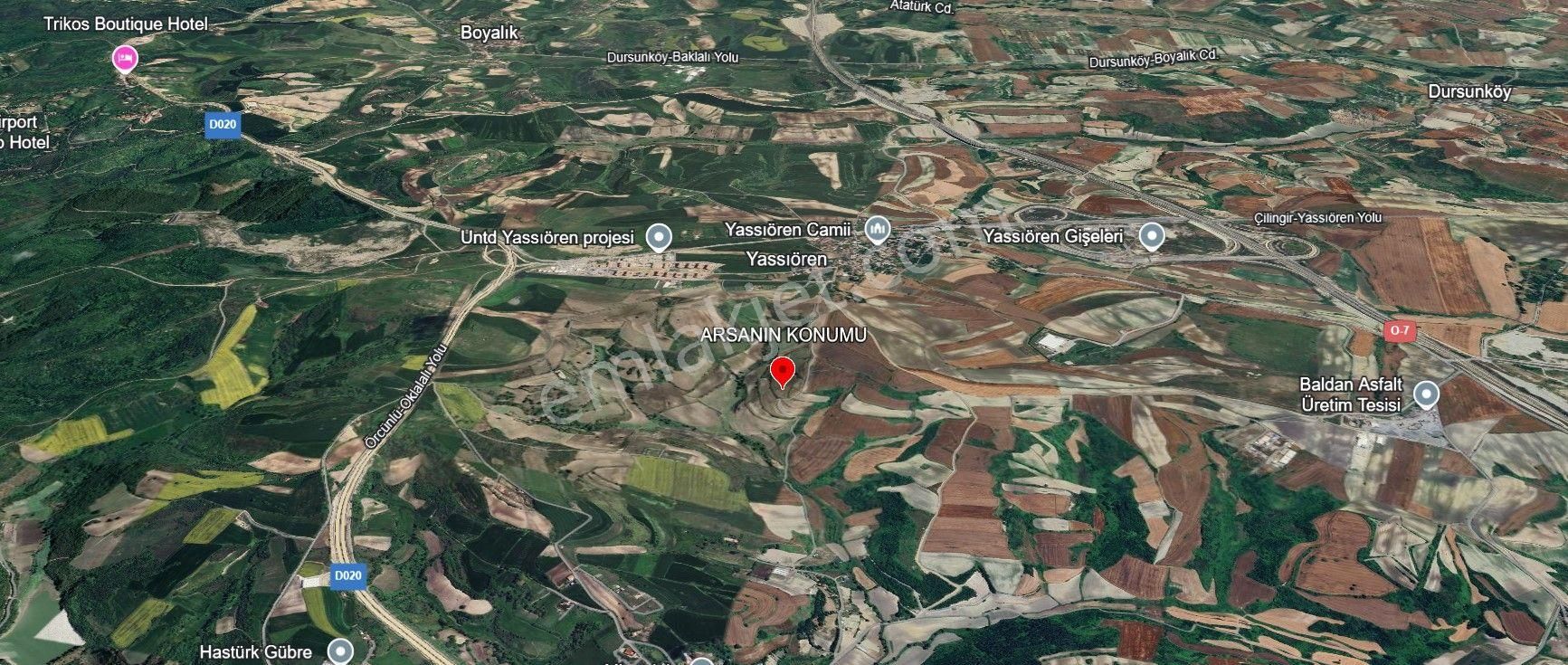 Remax Ahmet'ten Satılık 1.362 M2 Tarla Arnavutköy/yassıören Mh. - Görsel 4