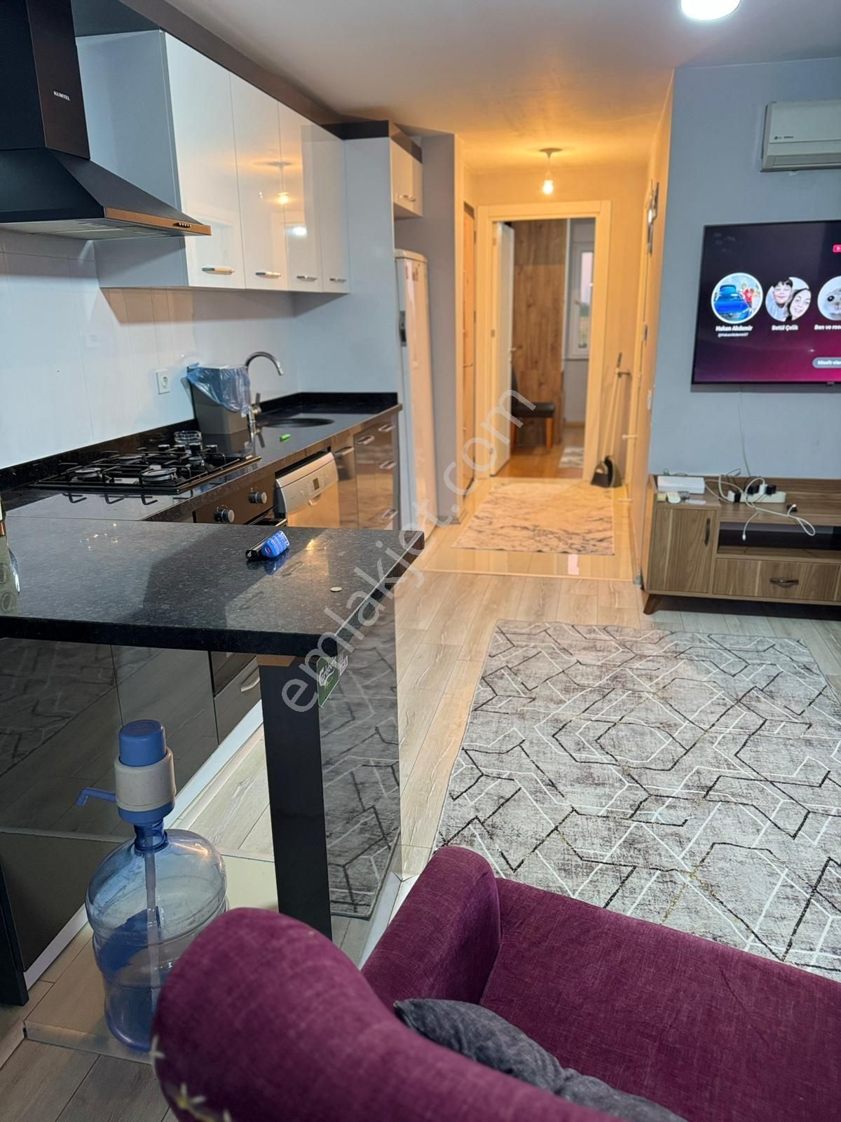 Kiralık 1+1 Eşyalı Daire | Havuzlu Site İçinde | Taşınmaya Hazır - Görsel 15