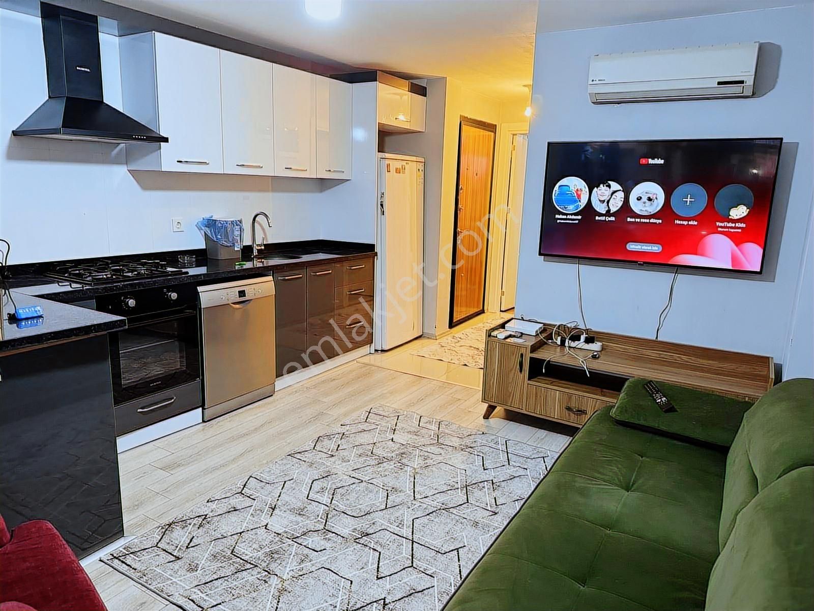 Kiralık 1+1 Eşyalı Daire | Havuzlu Site İçinde | Taşınmaya Hazır - Görsel 10