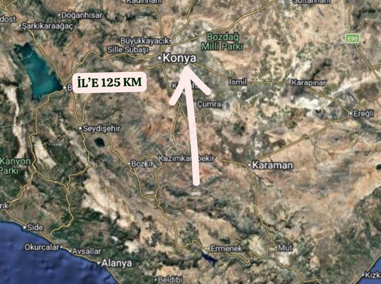 Konya Hadim Göynükkışla Köyünde 399 M² Bağ Satılıktır - Görsel 7