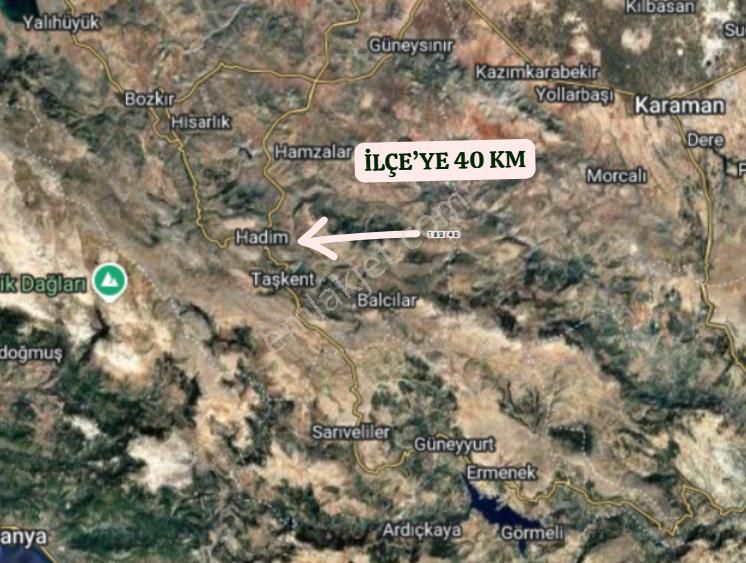 Konya Hadim Göynükkışla Köyünde 399 M² Bağ Satılıktır - Görsel 6