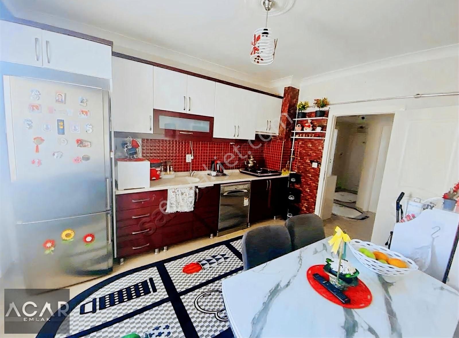 **acar Emlak ** 3+1 Hazır Kiracılı Ara Kat Masrafsız Daire **