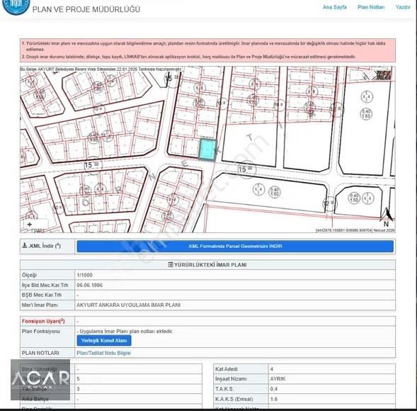 **acaremlak** 2 Adet Site Dairesi Getirili 611m2 Tek Tapu Arsa| - Görsel 32