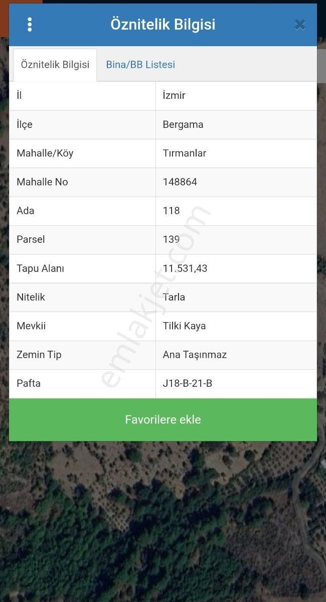 Bergama Tırmanlar'da Satılık 26.902 M² Tarla - Görsel 4