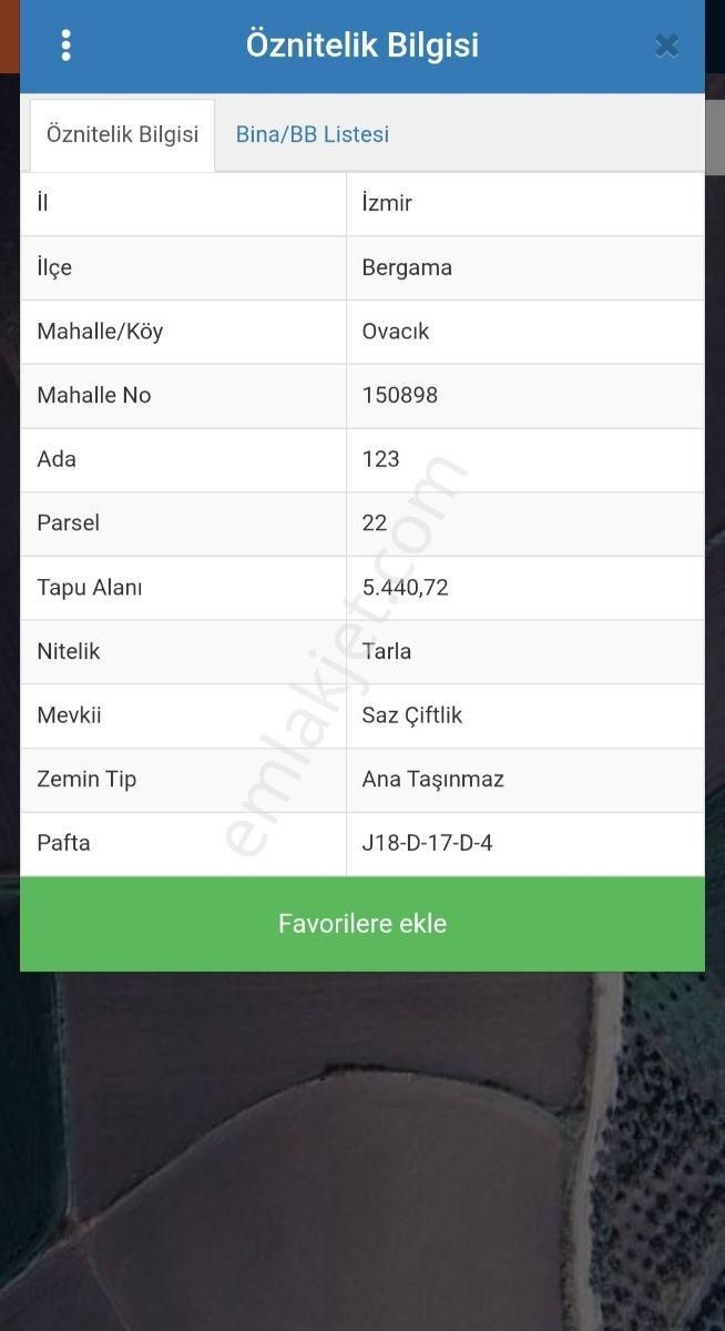 Batı Anadolu Serbest Bölge Yakını Yatırımlık 5.440 M² Tarla - Görsel 5