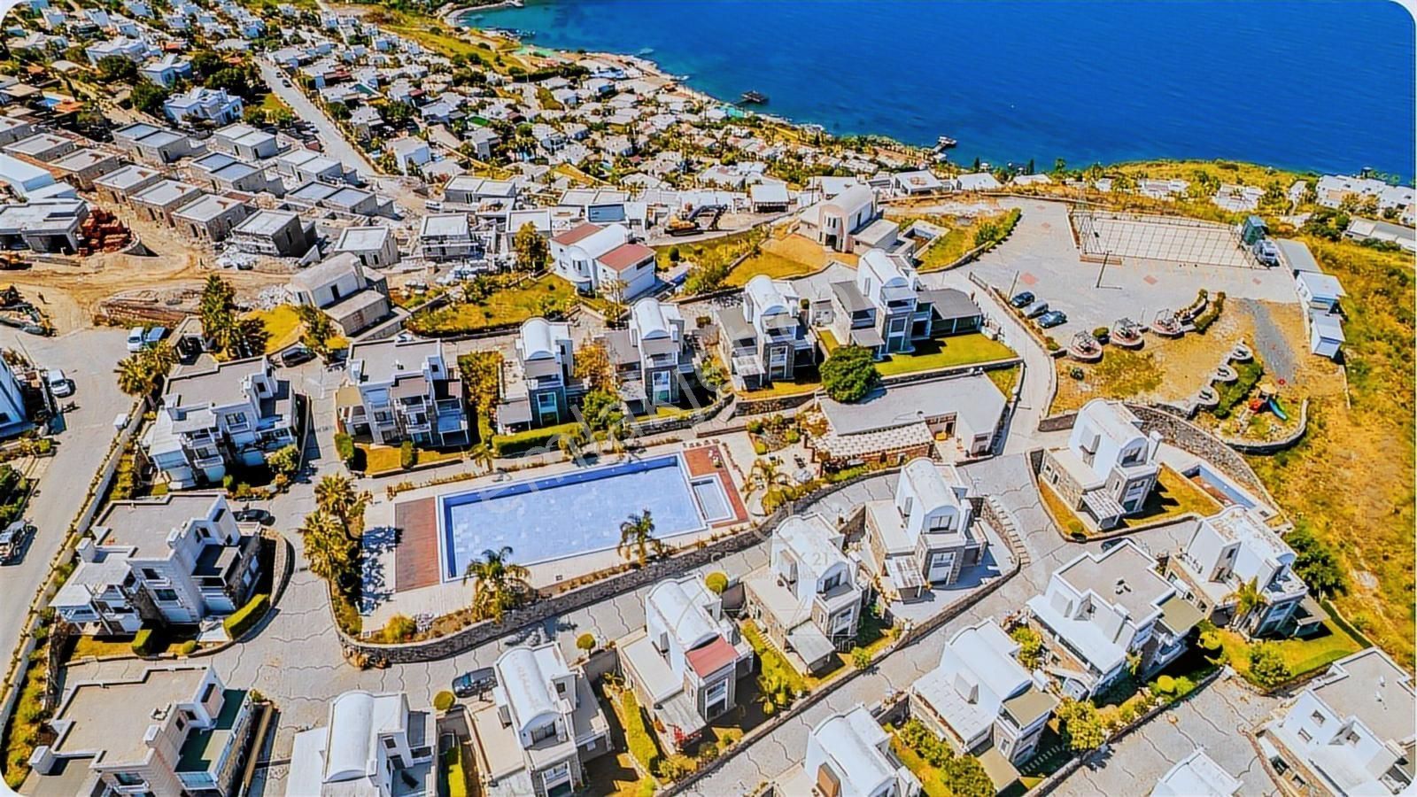 Bodrum Gündoğan Plajlı Sitede Deniz Manzaralı Müstakil Villa - Görsel 5